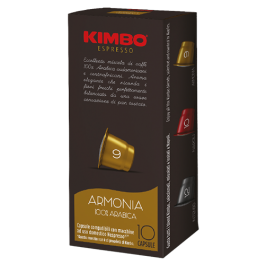 Kimbo Armonia coffee capsules for Nespresso 10pcs DeliCo Coffee Online