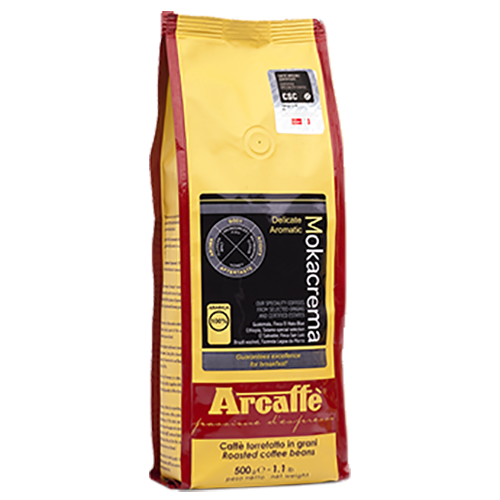 Arcaffè Mokacrema coffee beans 500g
