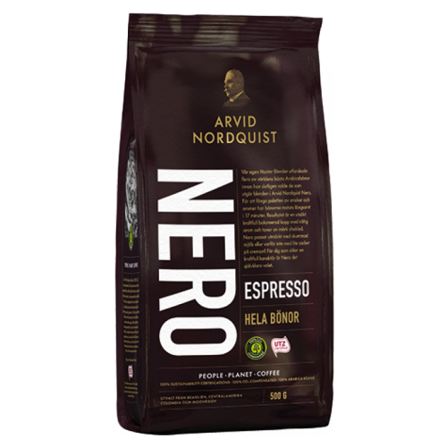 Arvid Nordquist Classic Espresso Nero coffee beans 500g