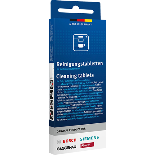 120 Cleaning Tablets 1,2g With Container for Automatic Coffee Machine 