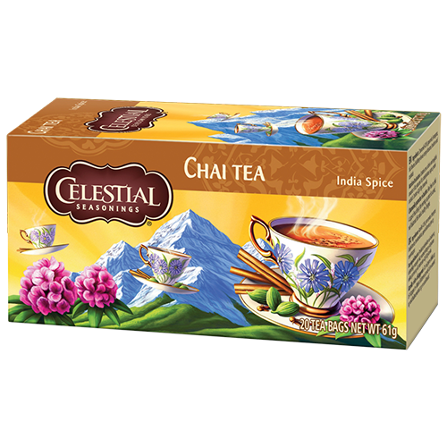 Celestial tea Original India Spice Chai tea bags 20pcs expire soon
