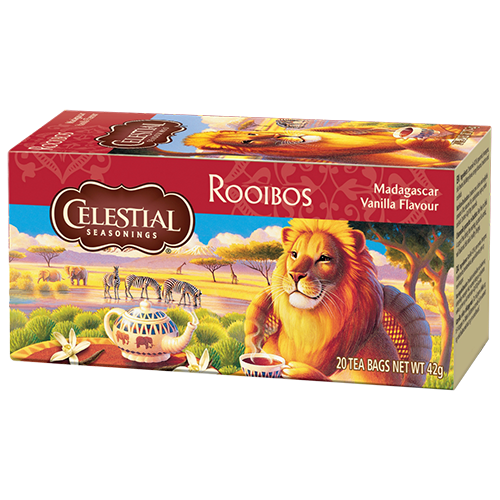 Celestial tea Madagascar Vanilla Rooibos tea bags 20pcs