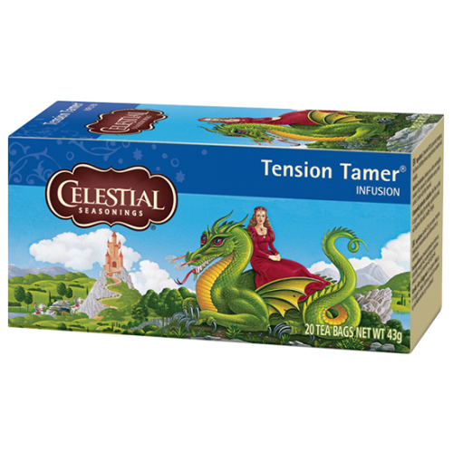 Celestial tea Tension Tamer tea bags 20pcs expired date