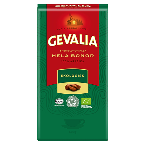 Gevalia Ecological Medium Roast coffee beans 500g