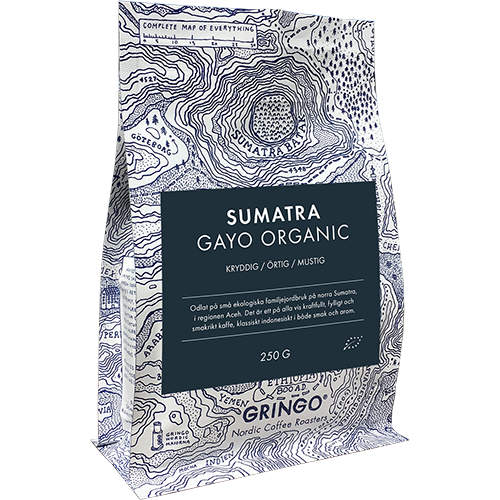 Gringo Sumatra Gayo Eco coffee beans 250g