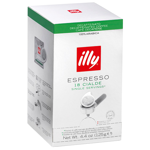 illy Espresso decaffeinato coffee pods 18pcs DeliCo Coffee Online
