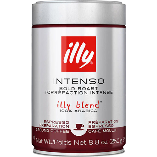 illy Espresso dark roast ground coffee 250g