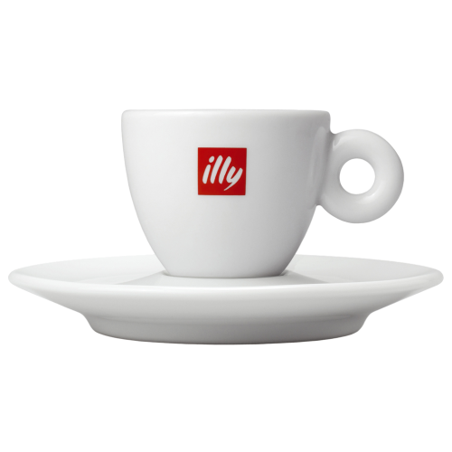 illy espresso cups (inc saucers) 6cl 12pcs