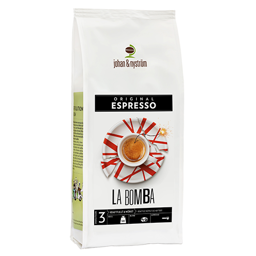 johan & nyström Espresso La Bomba coffee beans 500g