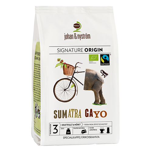 johan & nyström Sumatra Gayo Mountain coffee beans 500g