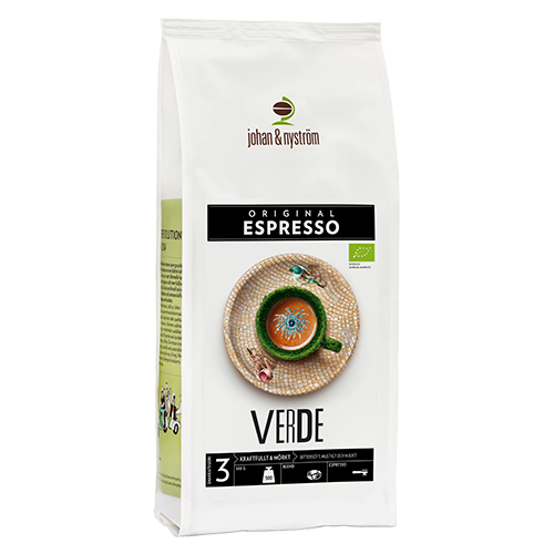 johan & nyström Espresso Verde coffee beans 500g