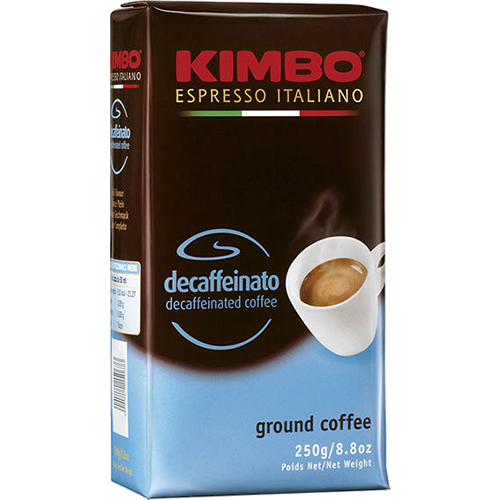 Kimbo Espresso Decaffeinato ground coffee 250g