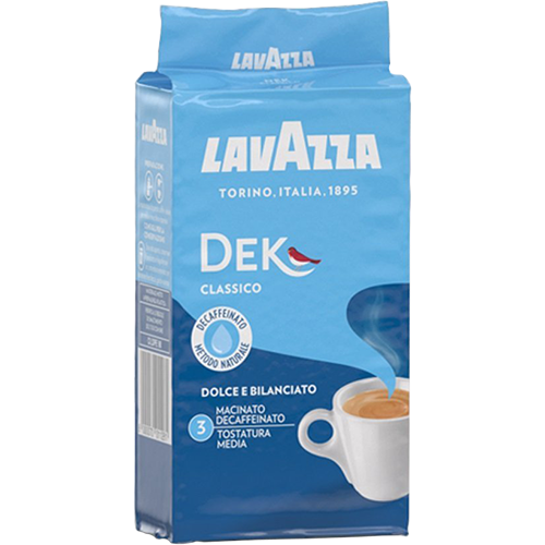 Lavazza Dek Classico ground coffee 250g