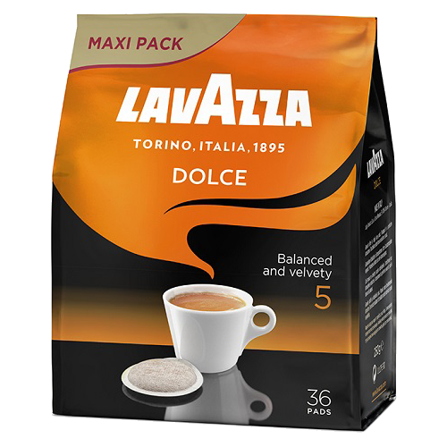 Lavazza Dolce coffee pads 36pcs