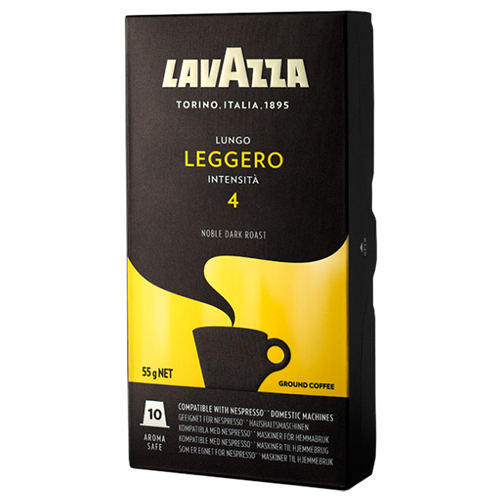 Lavazza Lungo Leggero coffee capsules for Nespresso 10pcs DeliCo
