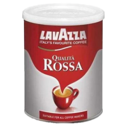 Lavazza Qualità Rossa tincan ground coffee 250g