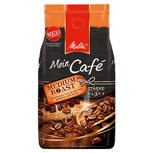 Melitta Mein Café Medium roasted coffee beans 1000g