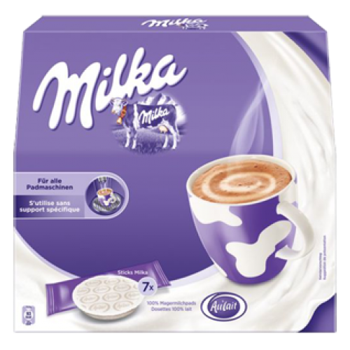 Milka chocolate pads 7pcs