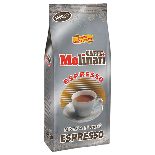 Molinari Espresso coffee beans 1000g