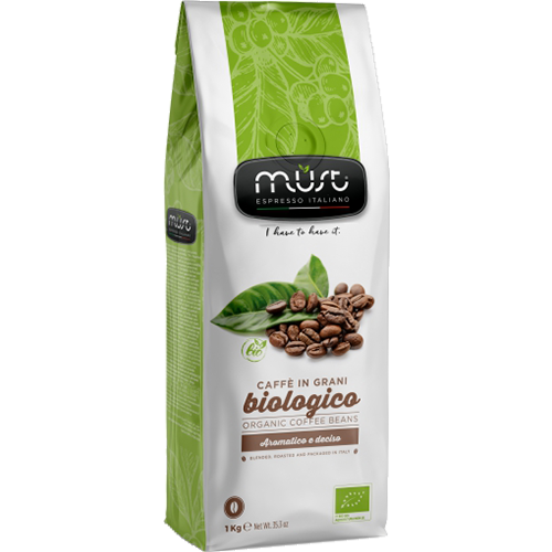 Must Biologico coffee beans 1000g