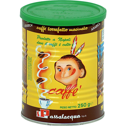 Passalacqua Mekico 100% Arabica tincan ground coffee 250g