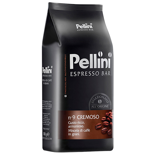 Pellini No9 Cremoso coffee beans 1000g
