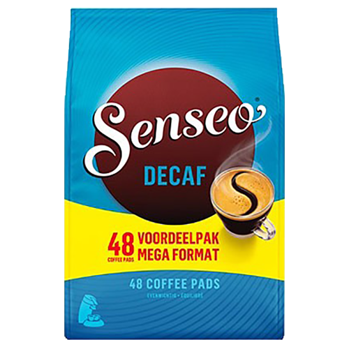 Senseo Decaffeinated coffee pads 48pcs expired date