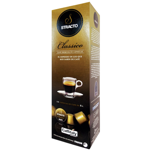 Stracto Classico Caffitaly coffee capsules 10pcs