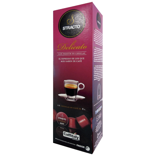 Stracto Delicato Caffitaly coffee capsules 10pcs