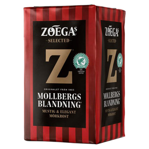 Zoégas Mollbergs Blandning ground coffee 450g
