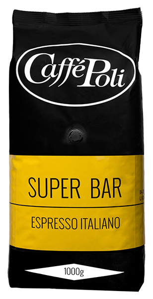 Caffè Poli SuperBar coffee beans 1000g
