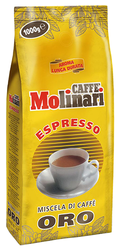 Molinari Oro coffee beans 1000g