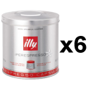 illy Iperespresso coffee capsules 21pcs x6