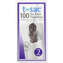 t-sac tea filter no:2 100pcs