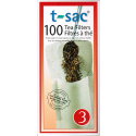 t-sac tea filter no:3 100pcs