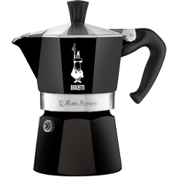 Bialetti Moka Express Black Espresso Coffee Maker 1 cup