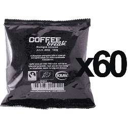 Coffeeplease ecological darkroast ground filter coffee 100g x60