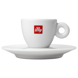 illy espresso cups (inc saucers) 6cl 12pcs