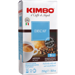 Kimbo Espresso Decaffeinato ground coffee 250g