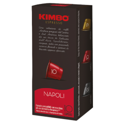 Kimbo Napoli coffee capsules for Nespresso 10pcs