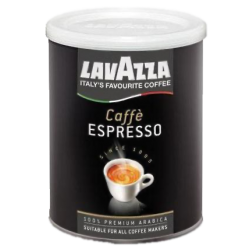 Lavazza 100% Arabica tincan ground coffee 250g