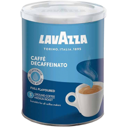 Lavazza Decaf tincan ground coffee 250g