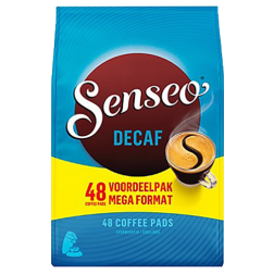 Senseo Decaffeinated coffee pads 48pcs expired date