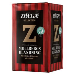 Zoégas Mollbergs Blandning ground coffee 450g